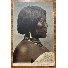 ABORIGENES INDIA CADUVEO CHACO ANTIGUA TARJETA POSTAL INDIGENAS